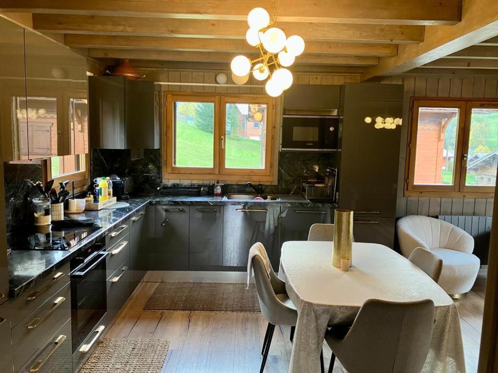 Chalet Luxueux Châtel Exteriér fotografie